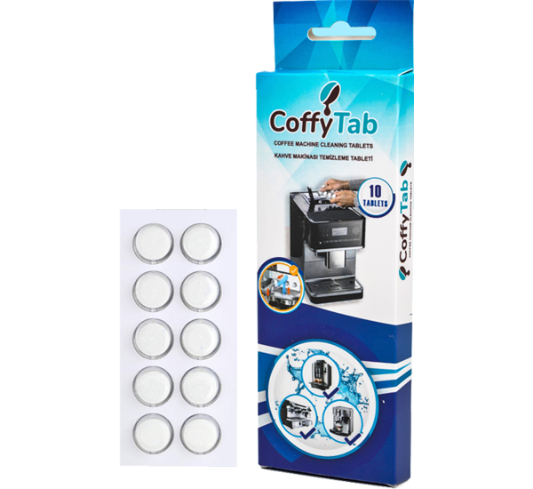 CoffyTab Kahve Makinesi Temizleme Tableti (20 gr.)